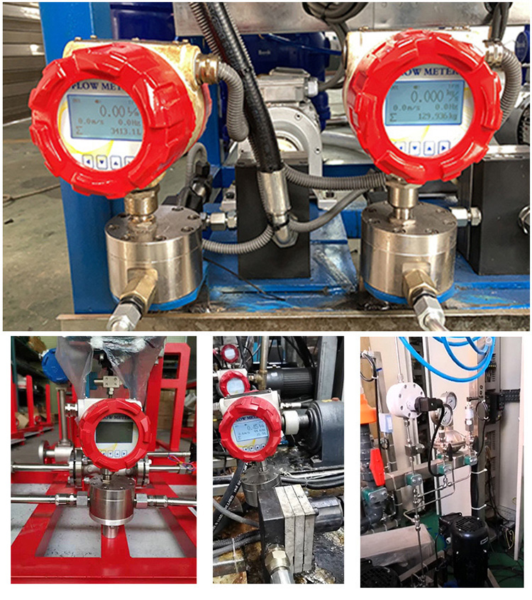 高壓圓齒輪流量計現(xiàn)場安裝案例